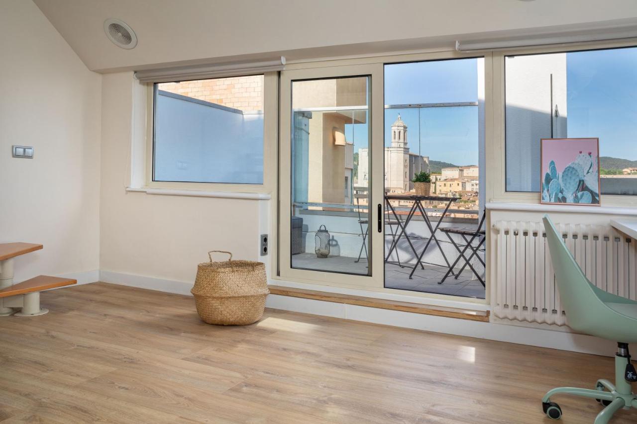 지로나 Flateli Penthouse Jaume I 아파트 외부 사진