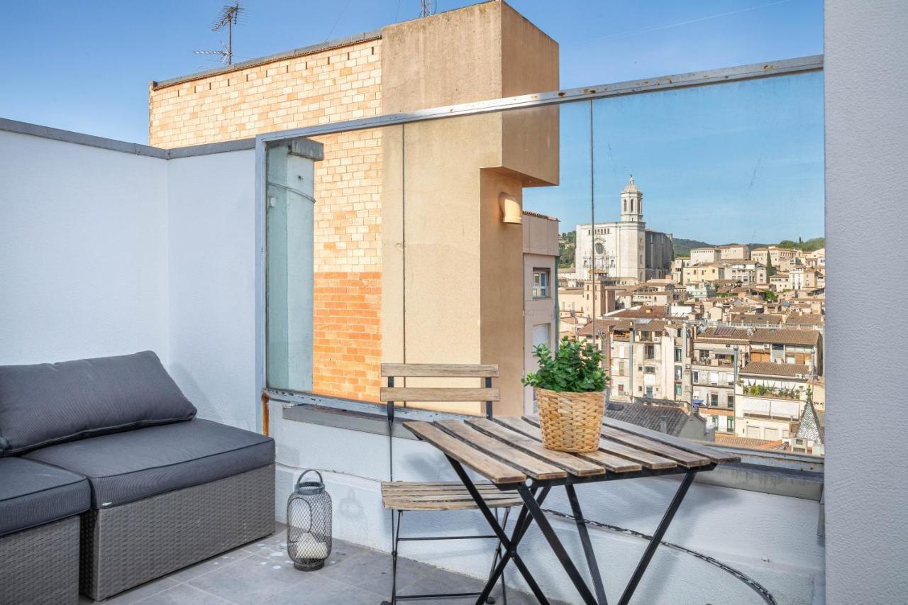지로나 Flateli Penthouse Jaume I 아파트 외부 사진